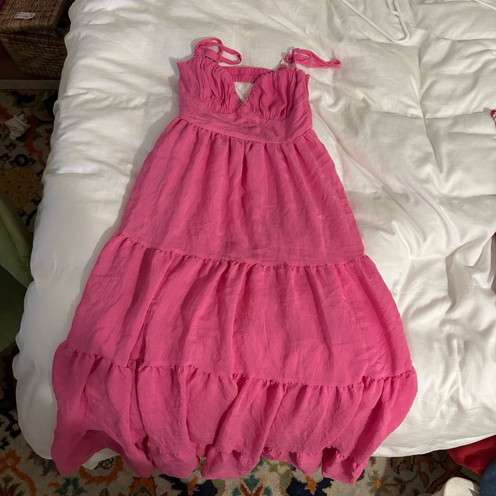 Pink Princess Polly Maxi Dress